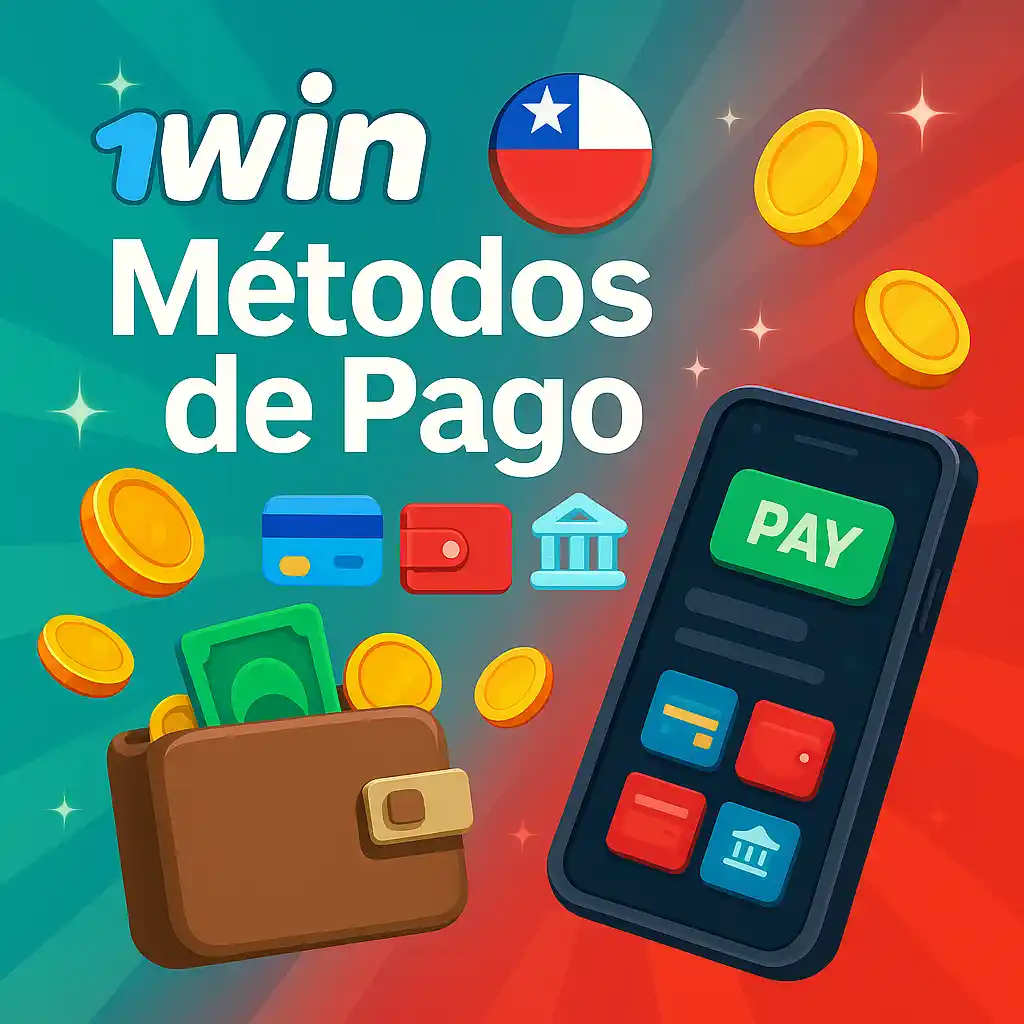 metodos de pago de 1win chile